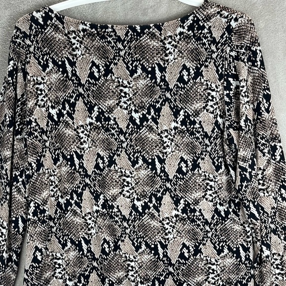 MARIO SERRINI Blouse Animal Print Medium Made in Italy - Picture 7 of 13